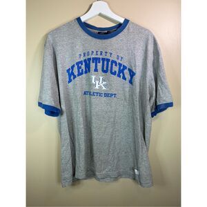 Size M Vintage Y2K Starter‎ University of Kentucky Ringer Tshirt